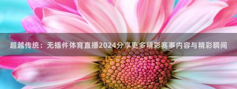 劲爆体育免费直播nba：超越传统：无插件体育直播2024分享更多精彩赛事内容与精彩瞬间